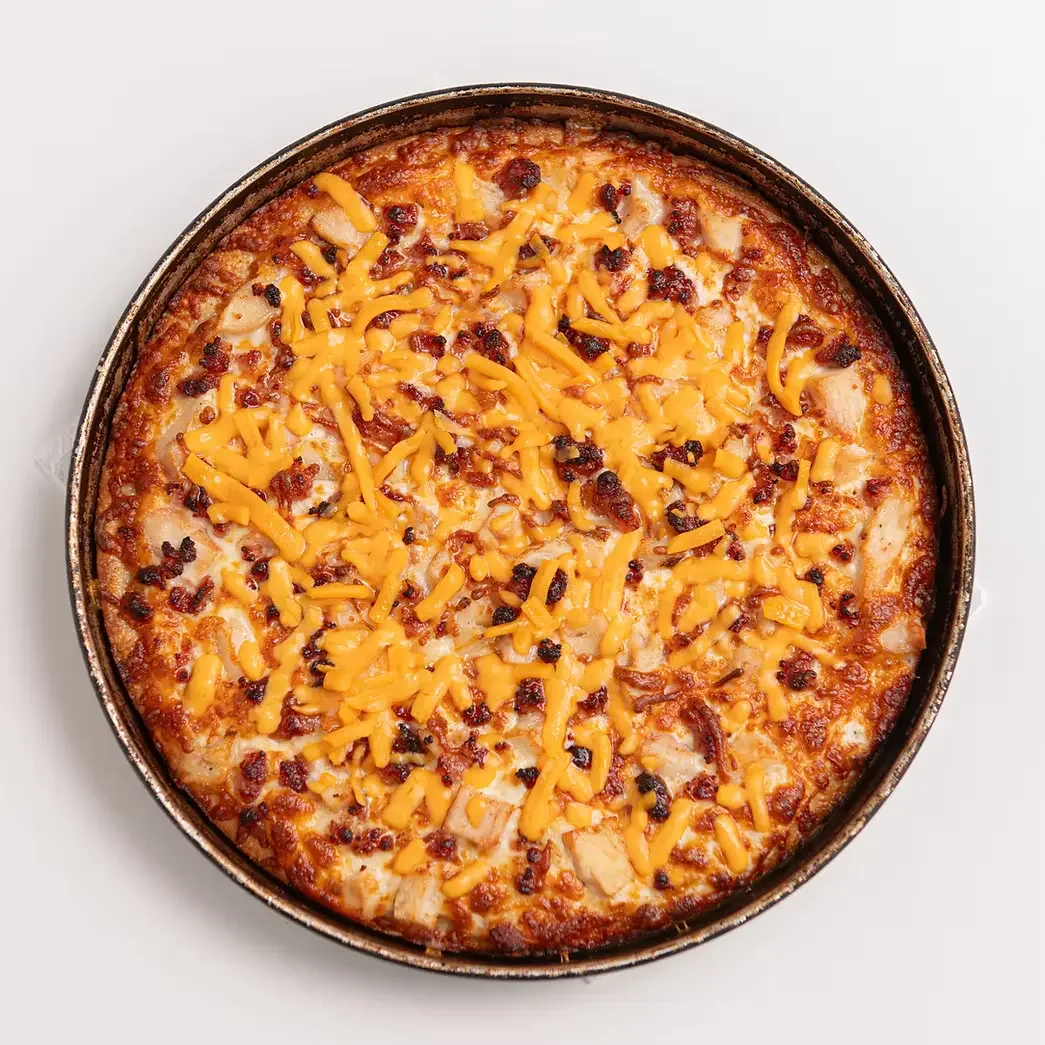 Chicken Bacon Ranch Pizza at Pizza 64 London Street - specialty pizza Winnipeg